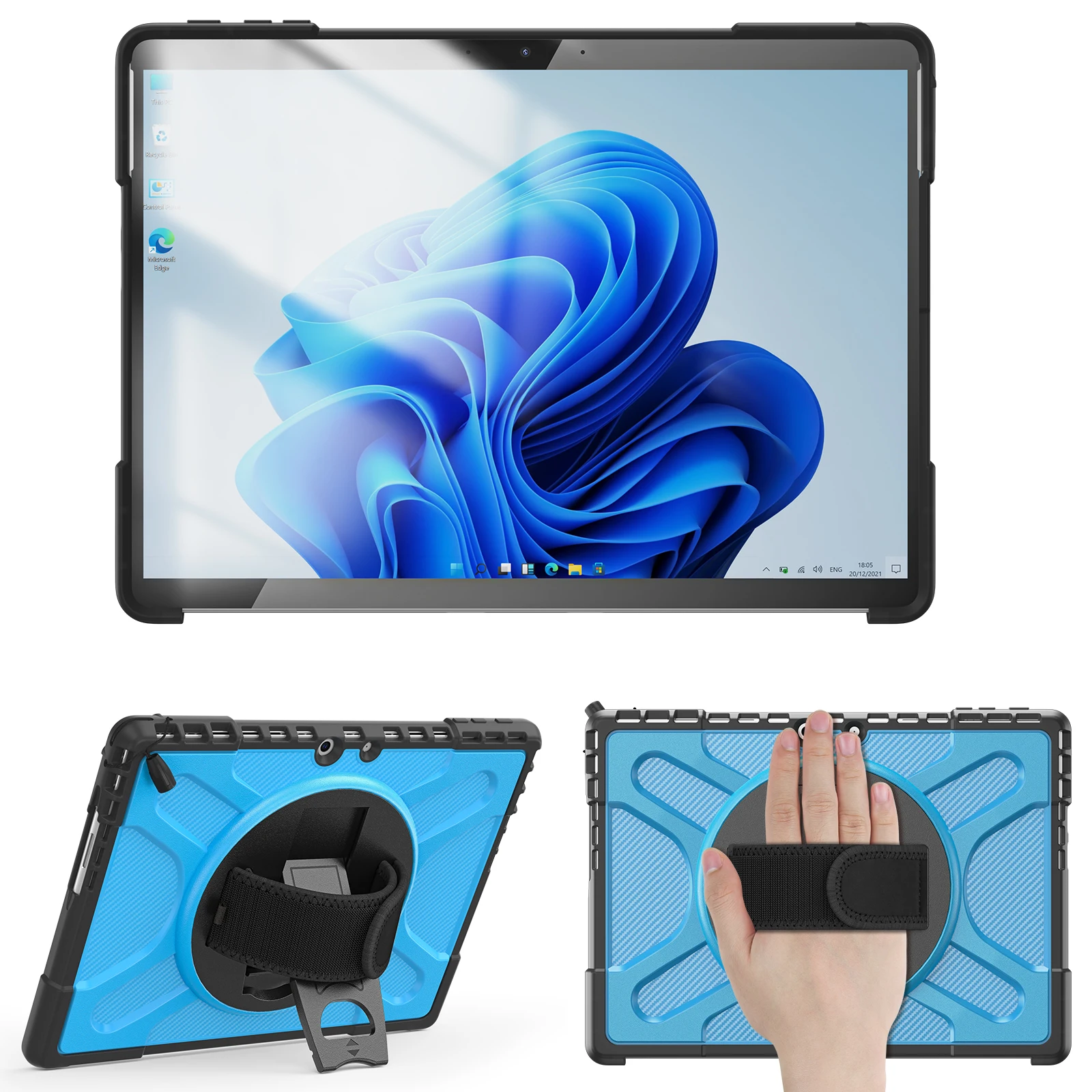 360 Rotating Case For Microsoft Surface Pro 11 10 9 13inch Heavy Duty Hybrid Protect Cover With Adjustable Hand Strap Shockproof
360 Rotating Case For Microsoft Surface Pro 11 10 9 13inch Heavy Duty Hybrid Protect Cover With Adjustable Hand Strap Shockproof