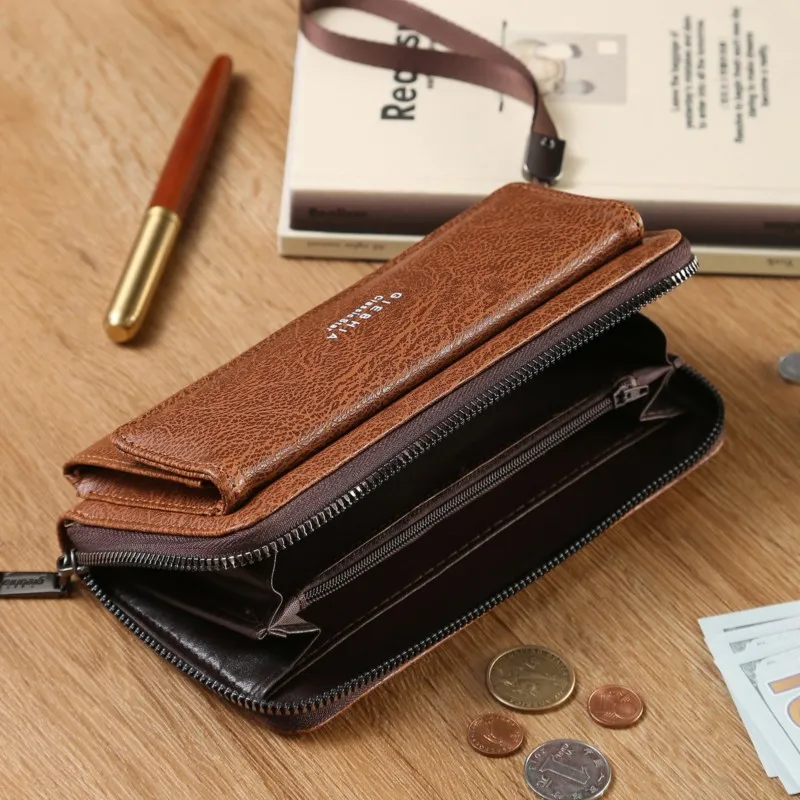 Высококачественный кошелек из искусственной кожи для мужчин, длинный чехол для карт с несколькими слотами, клатч большой емкости, кошелек для монет для мобильного телефона Carteira Masculina
Высококачественный кошелек из искусственной кожи для мужчин, длинный чехол для карт с несколькими слотами, клатч большой емкости, кошелек для монет для мобильного телефона Carteira Masculina