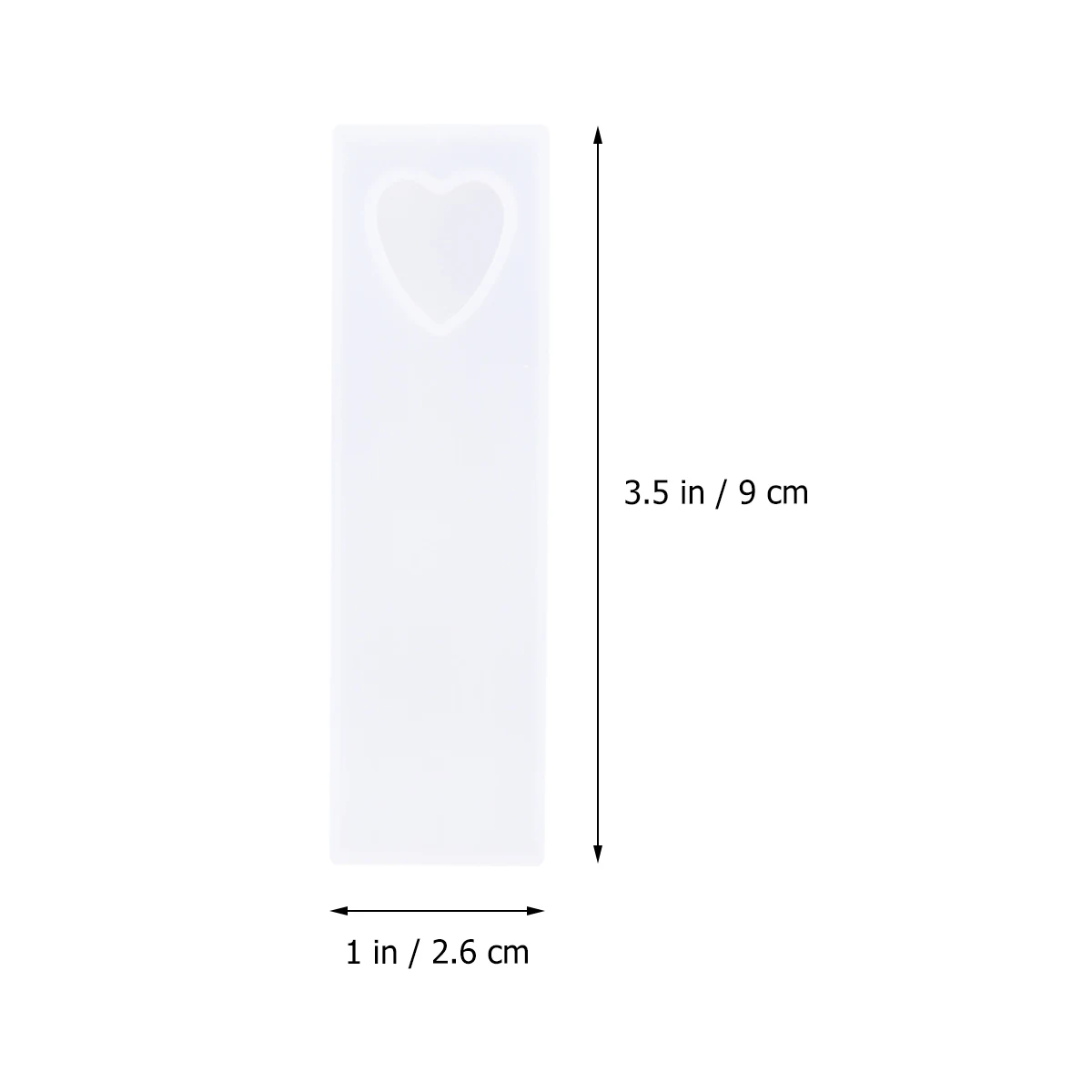 5pcs Heart Shape Bookmark Mold DIY Silicone Mould Creative Durable Book Marking Craft Making Epoxy Casting Tool for Kids
5pcs Heart Shape Bookmark Mold DIY Silicone Mould Creative Durable Book Marking Craft Making Epoxy Casting Tool for Kids