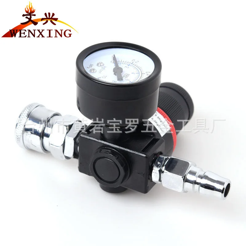 Spray Gun Pneumatic Pressure Regulator Valve Compact Mini Dial Quick Disconnect Male Female Connectors Air Compressor
Spray Gun Pneumatic Pressure Regulator Valve Compact Mini Dial Quick Disconnect Male Female Connectors Air Compressor