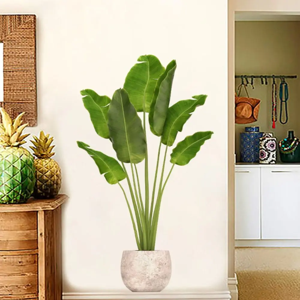 Home Decor PVC Green Plant Potted Wall Sticker Self-adhesive Waterproof Wall Decals Creative Eco-friendly Wallpaper Kids Room
Home Decor PVC Green Plant Potted Wall Sticker Self-adhesive Waterproof Wall Decals Creative Eco-friendly Wallpaper Kids Room