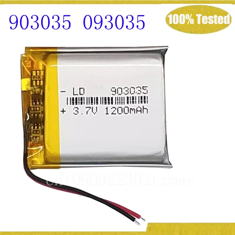 3.7 V 903035 093035 with protection board , used for bluetooth MP3,MP4 lithium Batteries
3.7 V 903035 093035 with protection board , used for bluetooth MP3,MP4 lithium Batteries