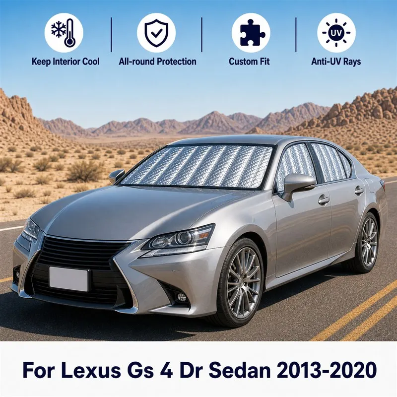 For Lexus Gs 4 Dr Sedan 2013-2020 Full Set Car Window Sunshades UV Block Privacy Heat Insulated Foldable Car Curtain
For Lexus Gs 4 Dr Sedan 2013-2020 Full Set Car Window Sunshades UV Block Privacy Heat Insulated Foldable Car Curtain
