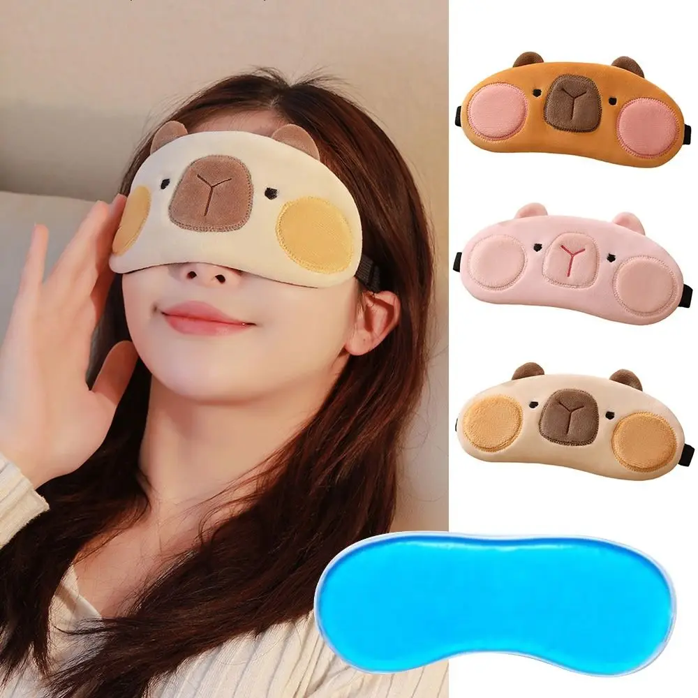 Cold Hold Compress Kapibala Capybara Sleeping Eyepatch Cooler Cold Gel Breathable Plush Eye Patch Comfort Reusable
Cold Hold Compress Kapibala Capybara Sleeping Eyepatch Cooler Cold Gel Breathable Plush Eye Patch Comfort Reusable