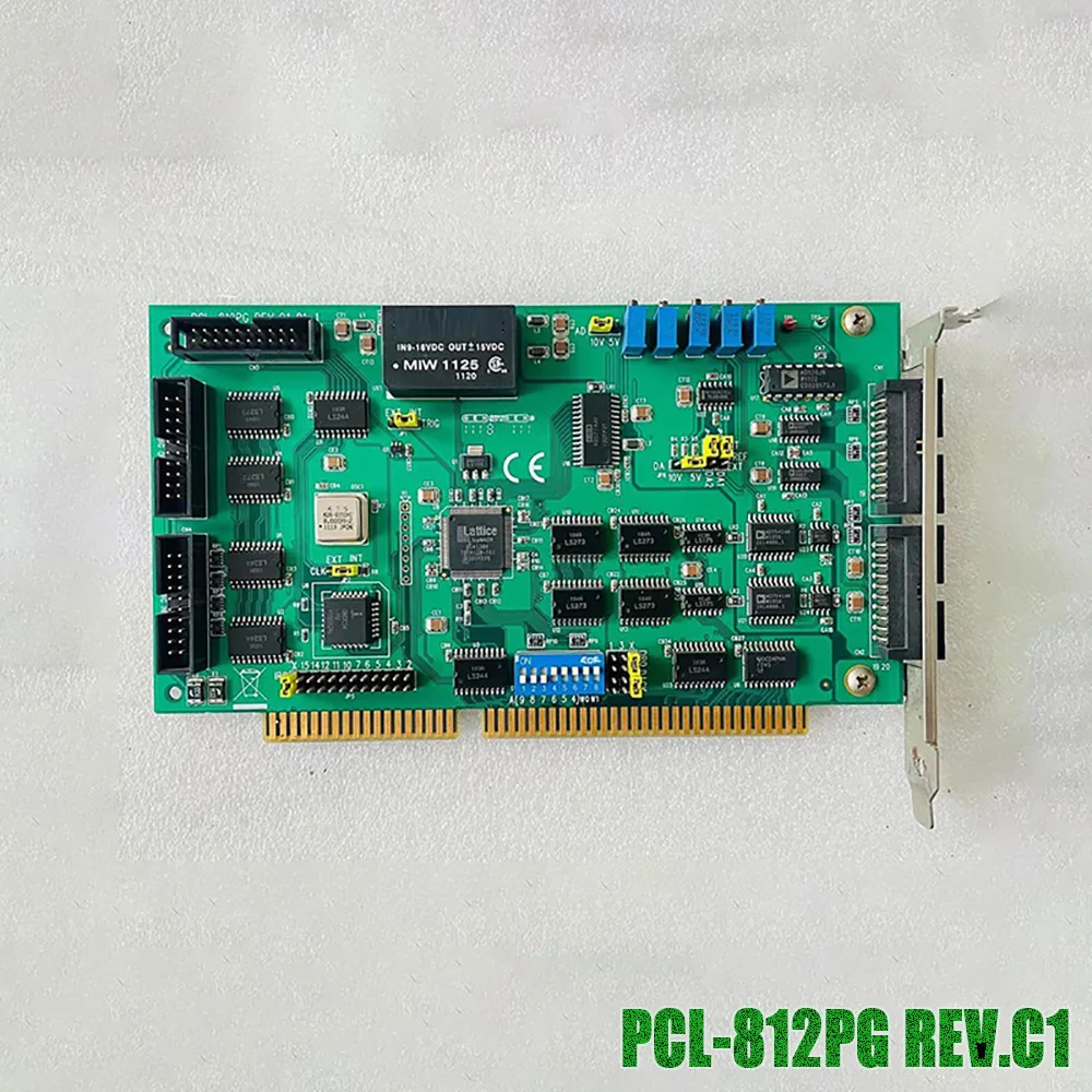 Карта сбора данных MultiLab, аналоговая и цифровая карта ввода-вывода PCL-812PG REV.C1
Карта сбора данных MultiLab, аналоговая и цифровая карта ввода-вывода PCL-812PG REV.C1