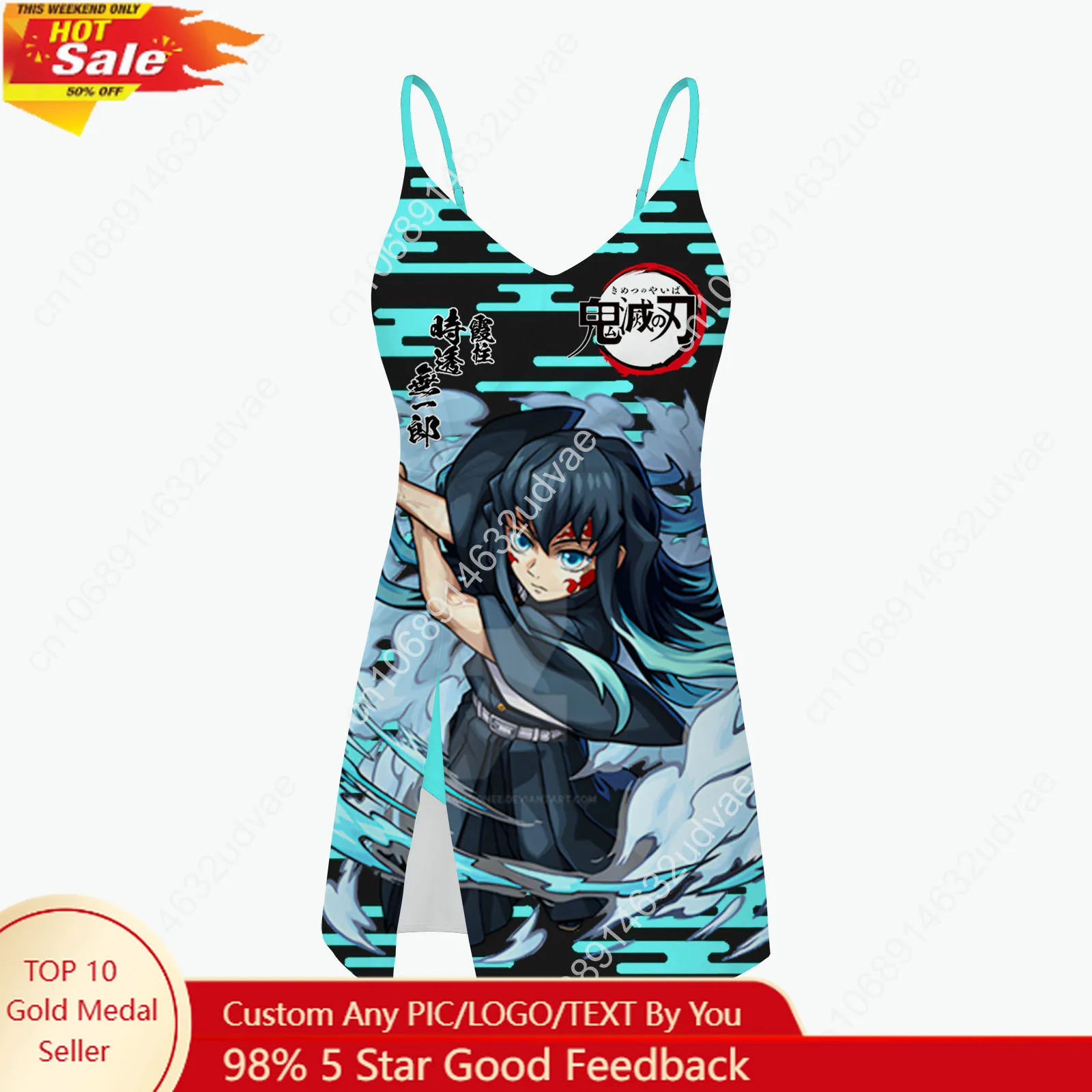 Muichiro Tokito Kimetsu No Yaiba Sling Dress Swimsuit Womens Bathing Suits Personalized Swimwear Bikini Custom Made Beachwear
Muichiro Tokito Kimetsu No Yaiba Sling Dress Swimsuit Womens Bathing Suits Personalized Swimwear Bikini Custom Made Beachwear
