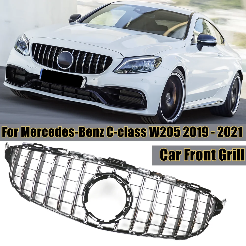 Front Bumper Grill For Mercedes-Benz W205 C205 C-class 2019-2021 C220 C300 Racing Grille GT Style Replacement Car Accessories
Front Bumper Grill For Mercedes-Benz W205 C205 C-class 2019-2021 C220 C300 Racing Grille GT Style Replacement Car Accessories