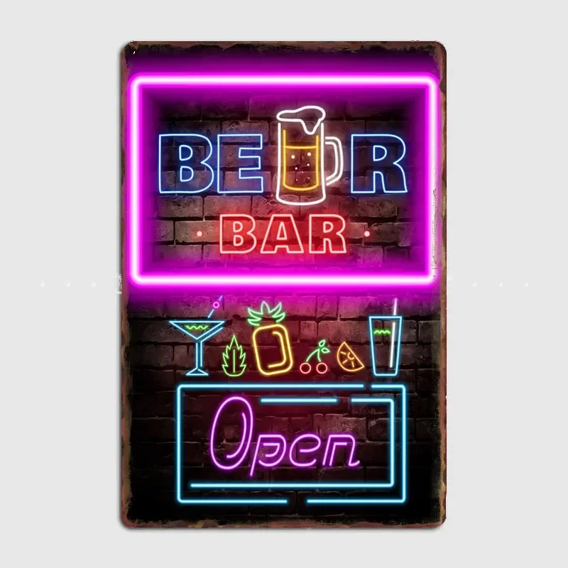 Poster Retro Metal Posters Sign Garage Club Indoor Wall Room Decoration Home Decor Beer Bar Open Neon
Poster Retro Metal Posters Sign Garage Club Indoor Wall Room Decoration Home Decor Beer Bar Open Neon