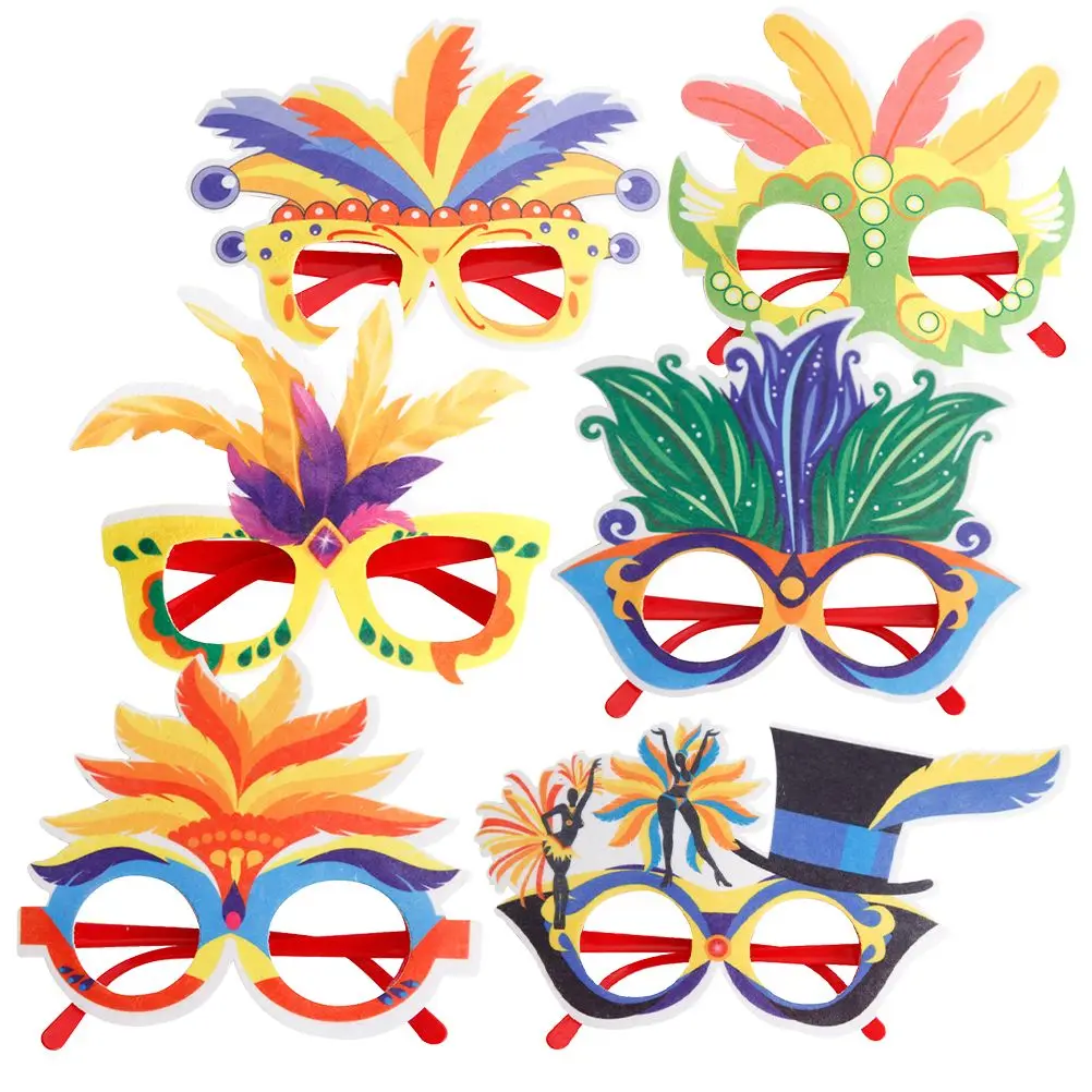 6 Pcs Colorful Glasses Frames Carnival Eyewear Decorative Sunglasses Plastic Lenses Photo Booth Props Festive Party Supplies
6 Pcs Colorful Glasses Frames Carnival Eyewear Decorative Sunglasses Plastic Lenses Photo Booth Props Festive Party Supplies