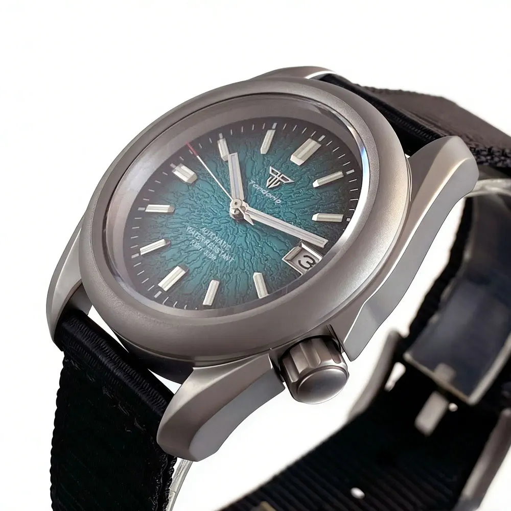 Wristwatch Teacup Pattern Dial Steel/Titanium Mechanical Watch for Men Japan NH35A 20ATM Clock 3.8 Crown Tandorio
Wristwatch Teacup Pattern Dial Steel/Titanium Mechanical Watch for Men Japan NH35A 20ATM Clock 3.8 Crown Tandorio