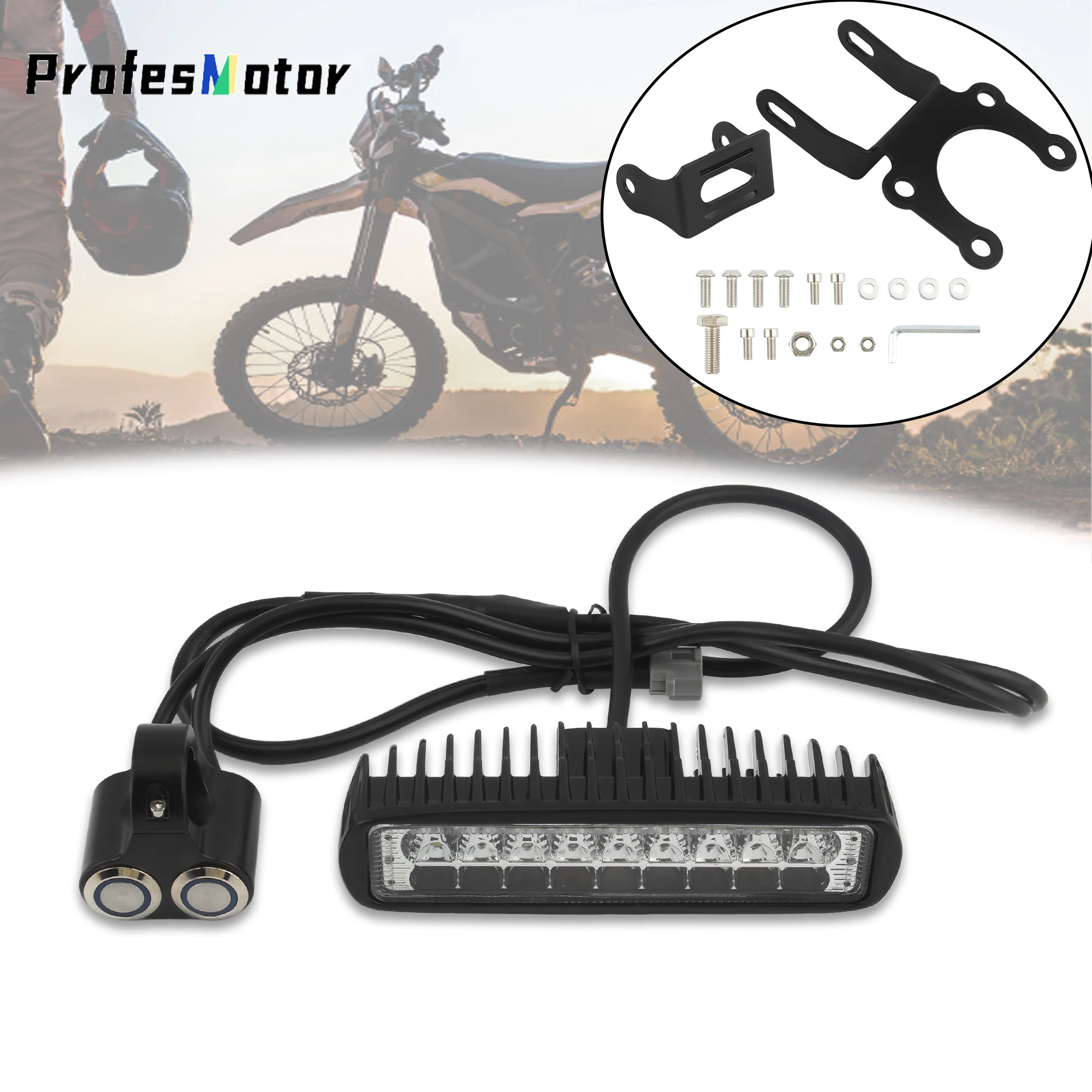 Electric Motorcycle LED Headlight For Surron Front Light Bee With Bracket Plug For SURRON Motorized Bike Accessories Enduro
Electric Motorcycle LED Headlight For Surron Front Light Bee With Bracket Plug For SURRON Motorized Bike Accessories Enduro