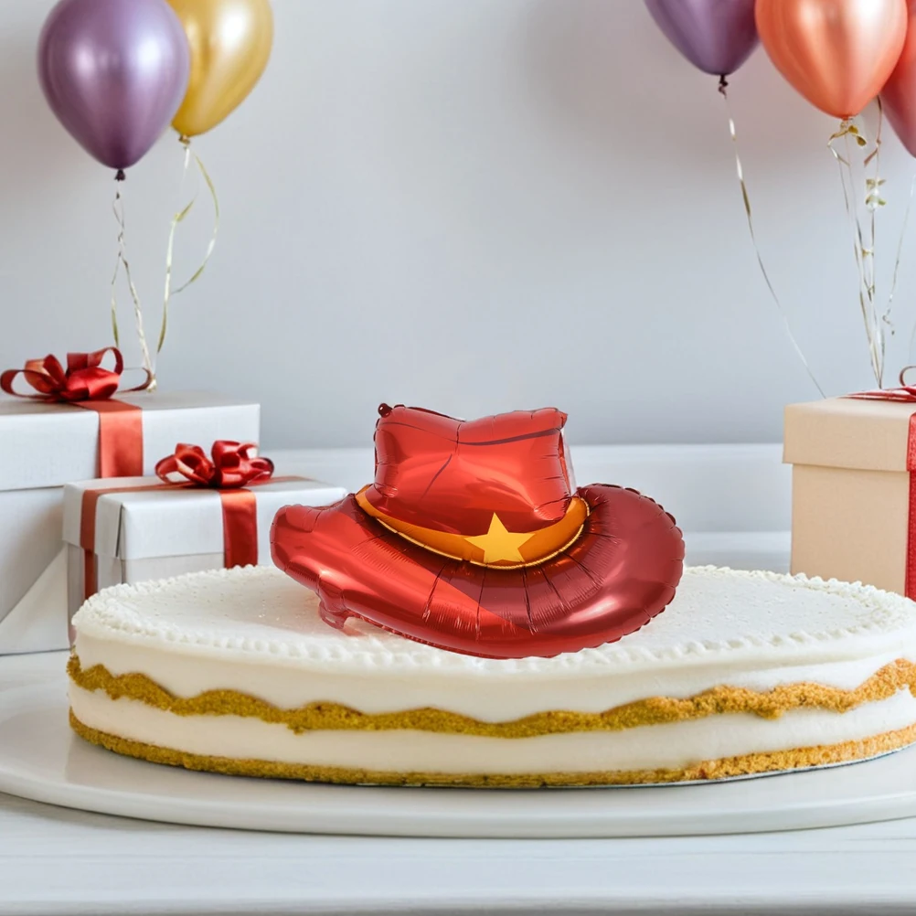 6 Pcs Western Cowboy Hat Balloon Cowgirl Foil Bachelorette Theme Balloons Party Decorations Country Themed for Inflatable
6 Pcs Western Cowboy Hat Balloon Cowgirl Foil Bachelorette Theme Balloons Party Decorations Country Themed for Inflatable