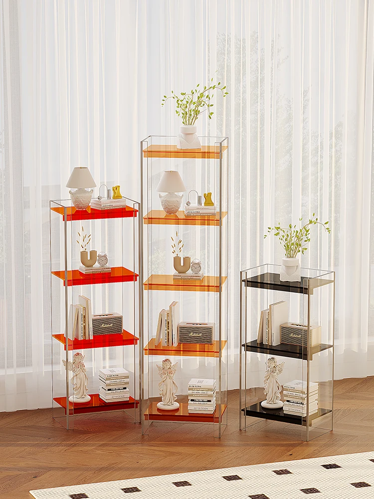 Nordic style acrylic shelf light luxury bookcase living room small storage figure display shelf multi-layer floor bookshelf
Nordic style acrylic shelf light luxury bookcase living room small storage figure display shelf multi-layer floor bookshelf
