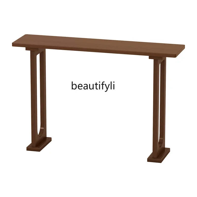 HNew Chinese minimalist antique strip case solid wood entrance table, wall supply table entrance table strip case end view table
HNew Chinese minimalist antique strip case solid wood entrance table, wall supply table entrance table strip case end view table