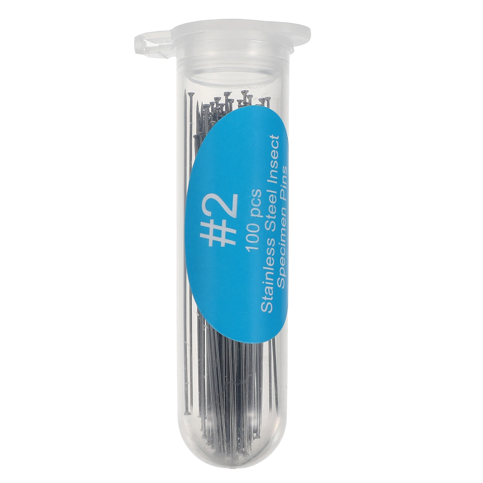 100 Pcs Integrated Insect Needle Stainless Steel Specimen Pin Dissection Collector Collection
100 Pcs Integrated Insect Needle Stainless Steel Specimen Pin Dissection Collector Collection
