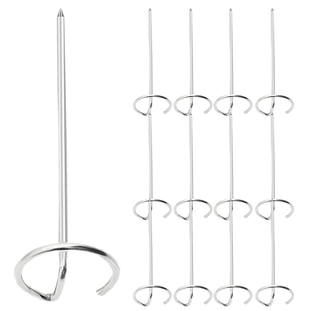 12 Pcs Baked Sticks Rack for Grill Rotisserie Burger Smasher Airfryer Metal Skewers Grilling Stainless Steel Barbecue Standing
12 Pcs Baked Sticks Rack for Grill Rotisserie Burger Smasher Airfryer Metal Skewers Grilling Stainless Steel Barbecue Standing