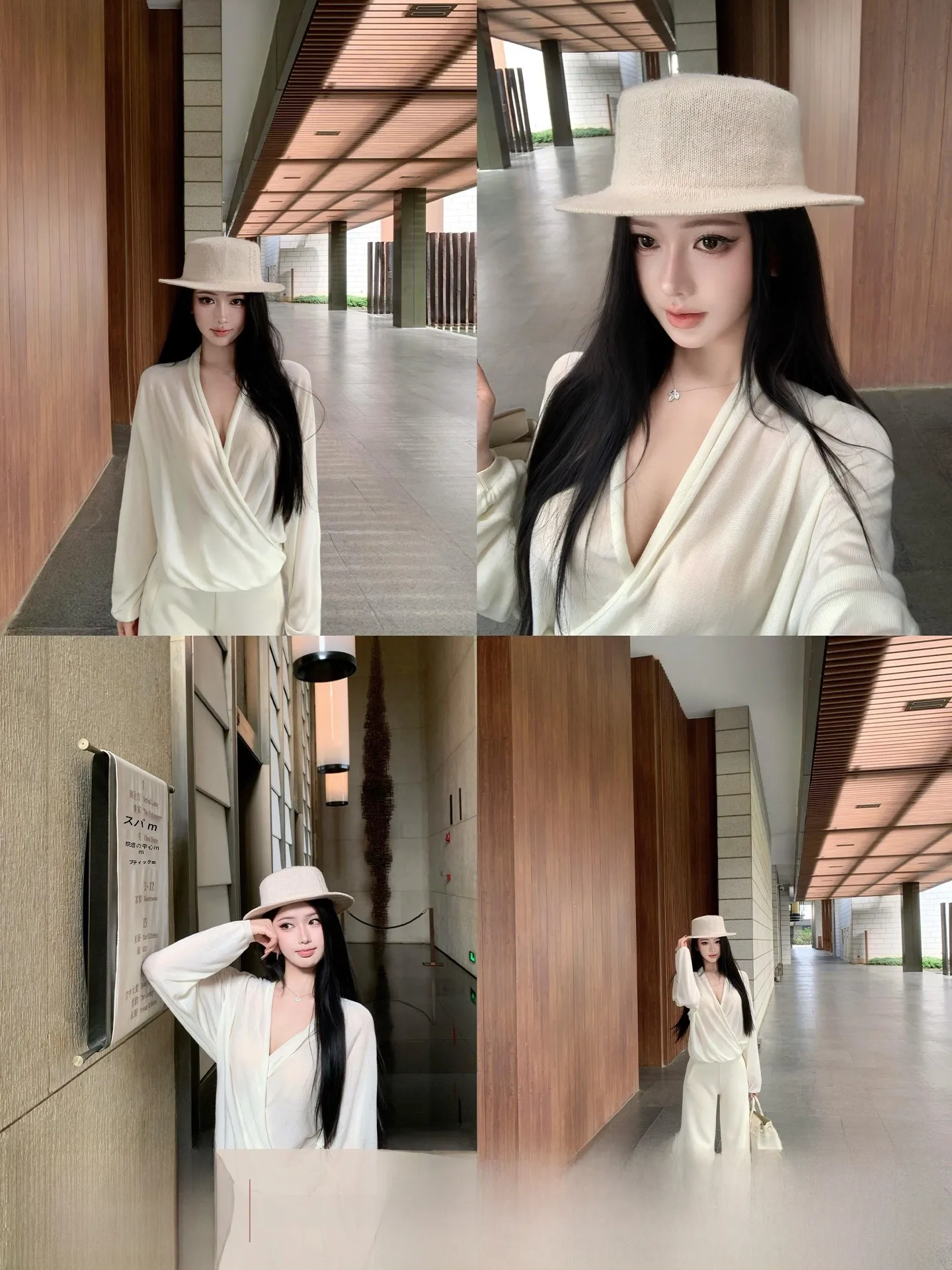 JAYKY YANG Soft ternoon 00% Lyocell Pleated V-ne Loose Skin-friendly Long Sve T-irt Casual Sle Women's Top
JAYKY YANG Soft ternoon 00% Lyocell Pleated V-ne Loose Skin-friendly Long Sve T-irt Casual Sle Women's Top