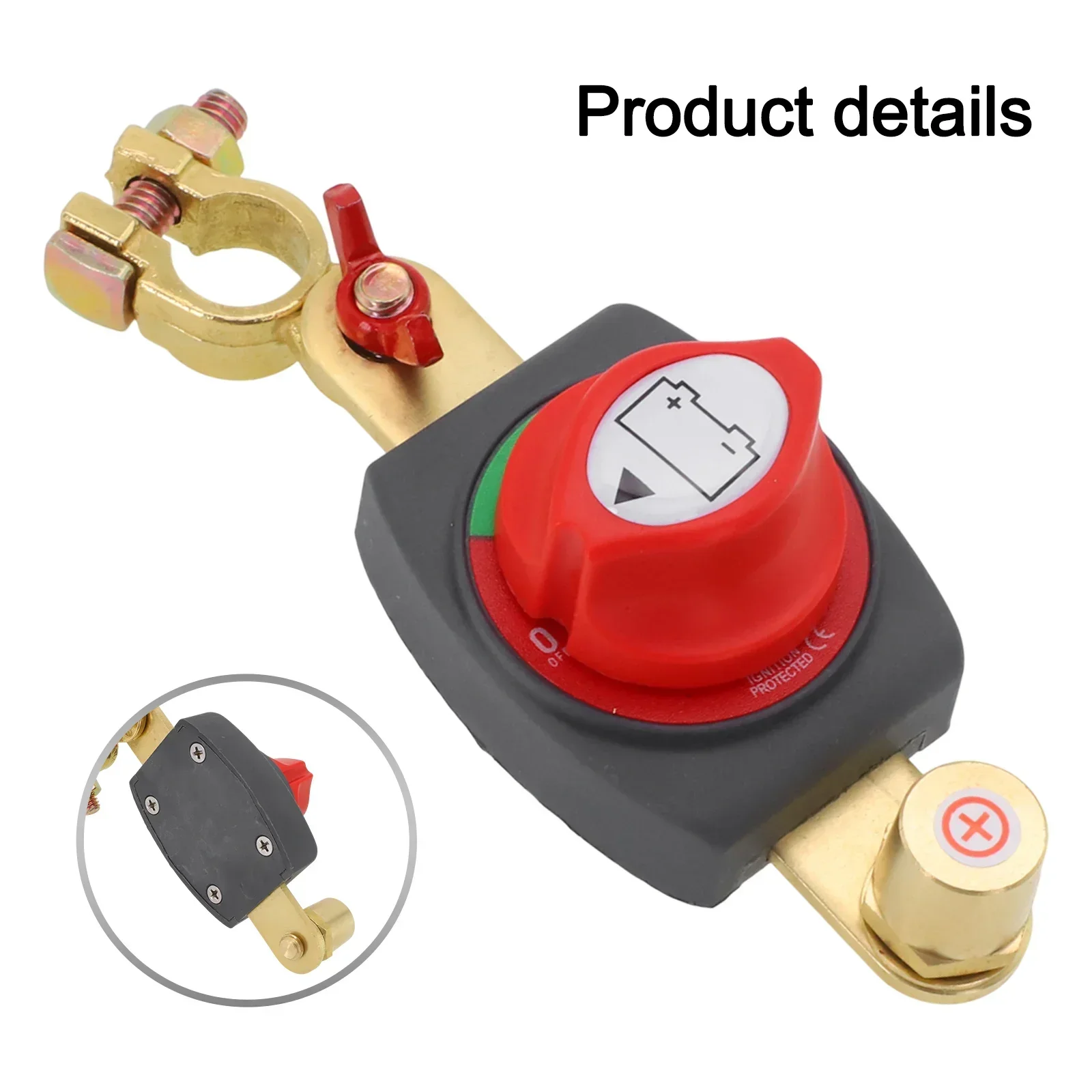 Electrical Maintenance As Shown In The Picture Battery Disconnect Switch Battery Management 12-48V Battery Switch
Electrical Maintenance As Shown In The Picture Battery Disconnect Switch Battery Management 12-48V Battery Switch