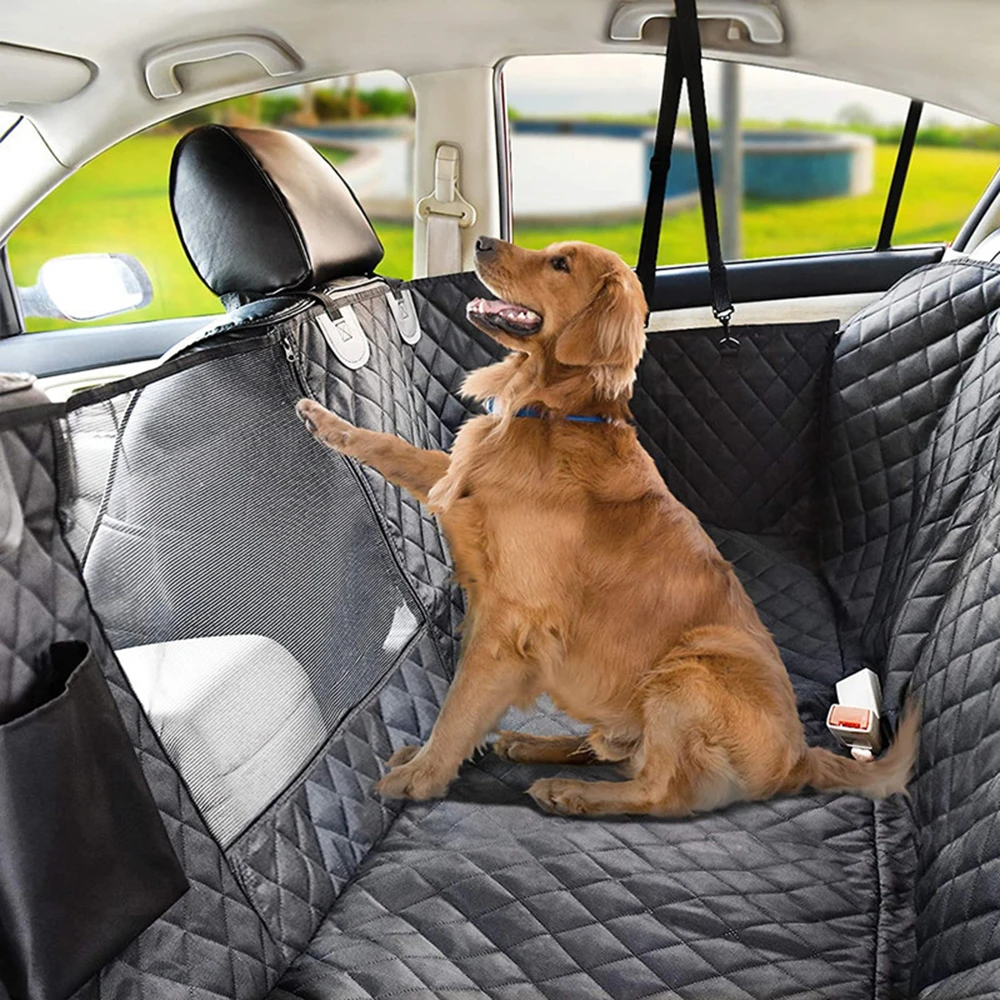 1PC Dog Seat Cover for Back Seat, Waterproof with Mesh Window, Scratch Prevent Anti-slip Dog Car Hammock, Standard
1PC Dog Seat Cover for Back Seat, Waterproof with Mesh Window, Scratch Prevent Anti-slip Dog Car Hammock, Standard