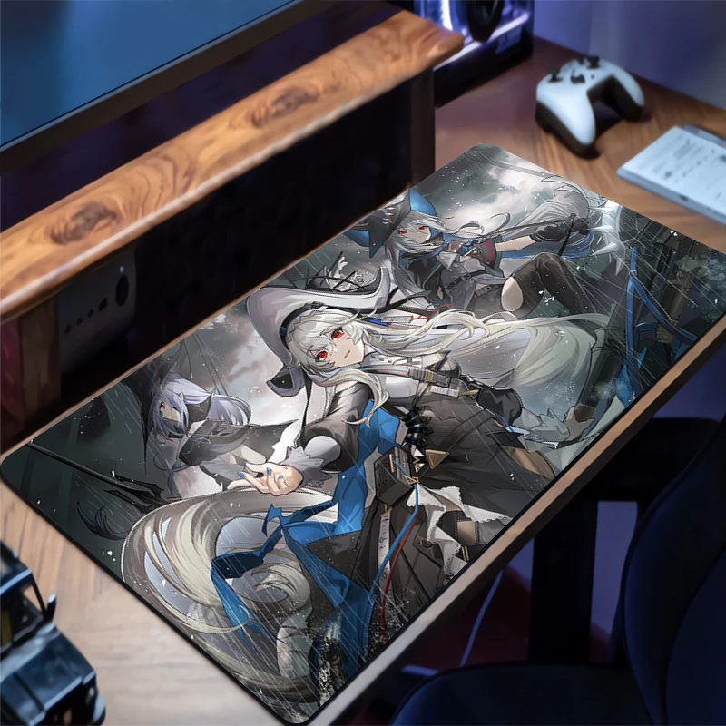 Mousepad Large Arknights Skadi Gaming Keyboard Gamer Mouse Pad on The Table Desk Mat Non-Slip coaster Anime PC carpet Mouse Mats
Mousepad Large Arknights Skadi Gaming Keyboard Gamer Mouse Pad on The Table Desk Mat Non-Slip coaster Anime PC carpet Mouse Mats