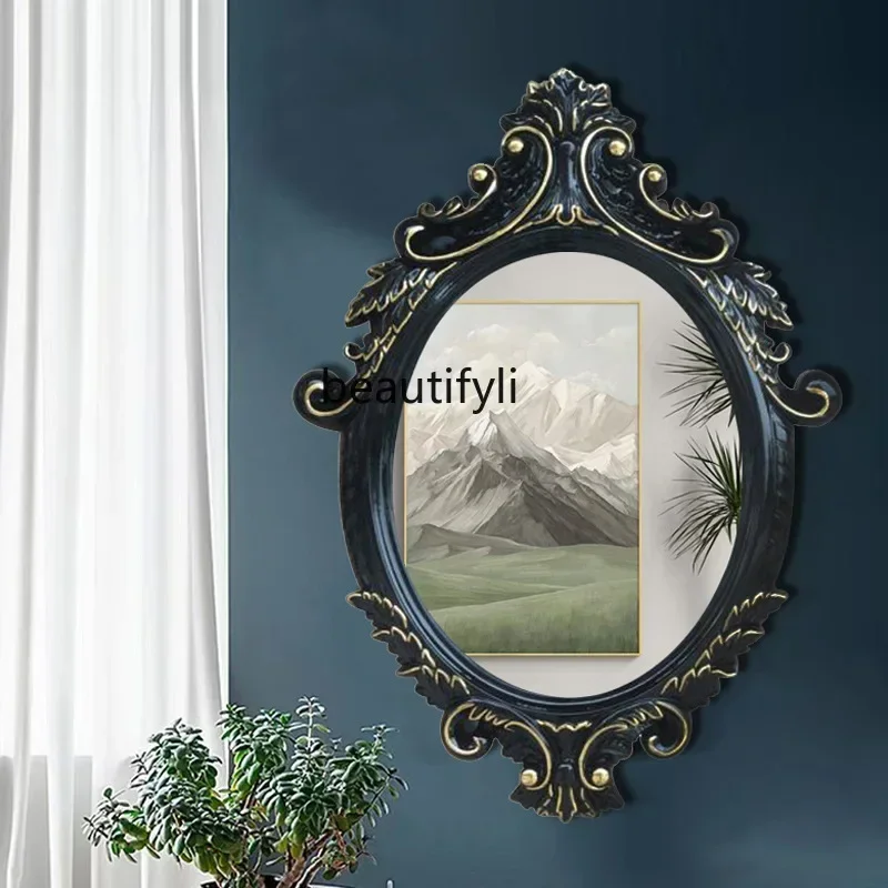 YA17 Art mirror with bathroom mirror round mirror, decorative mirror, fitting room hemp rope
YA17 Art mirror with bathroom mirror round mirror, decorative mirror, fitting room hemp rope