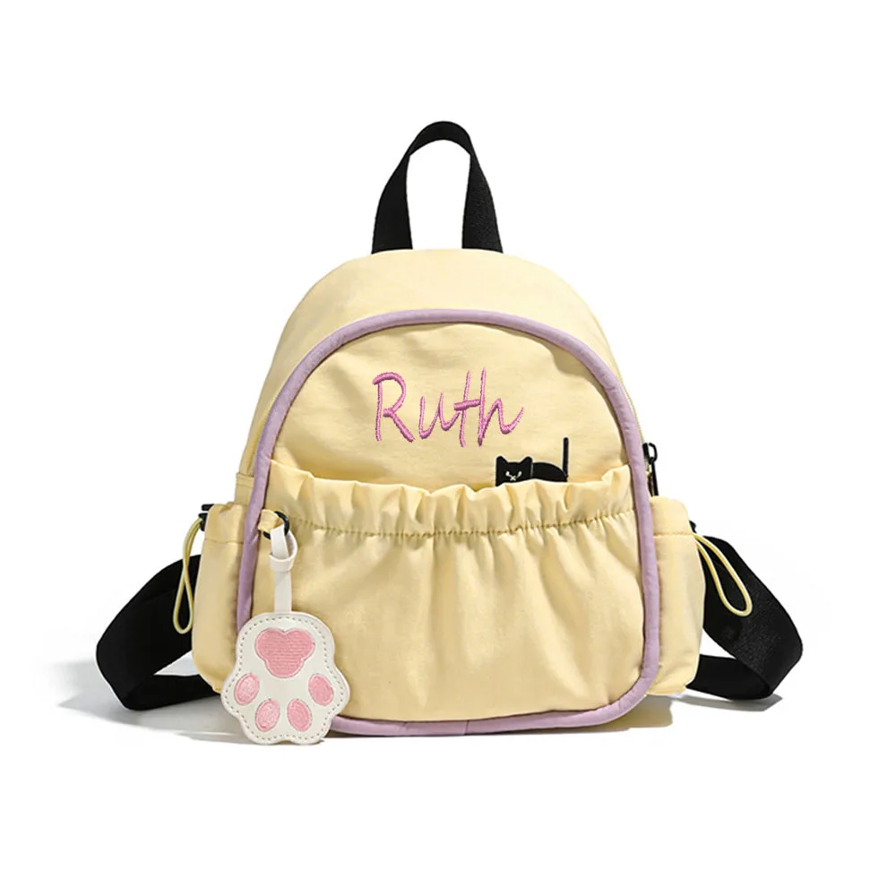 New Fashionable Casual Personalized Custom Backpack, Cartoon Student Large Capacity Lightweight Commuting Travel Bag, With Name
New Fashionable Casual Personalized Custom Backpack, Cartoon Student Large Capacity Lightweight Commuting Travel Bag, With Name