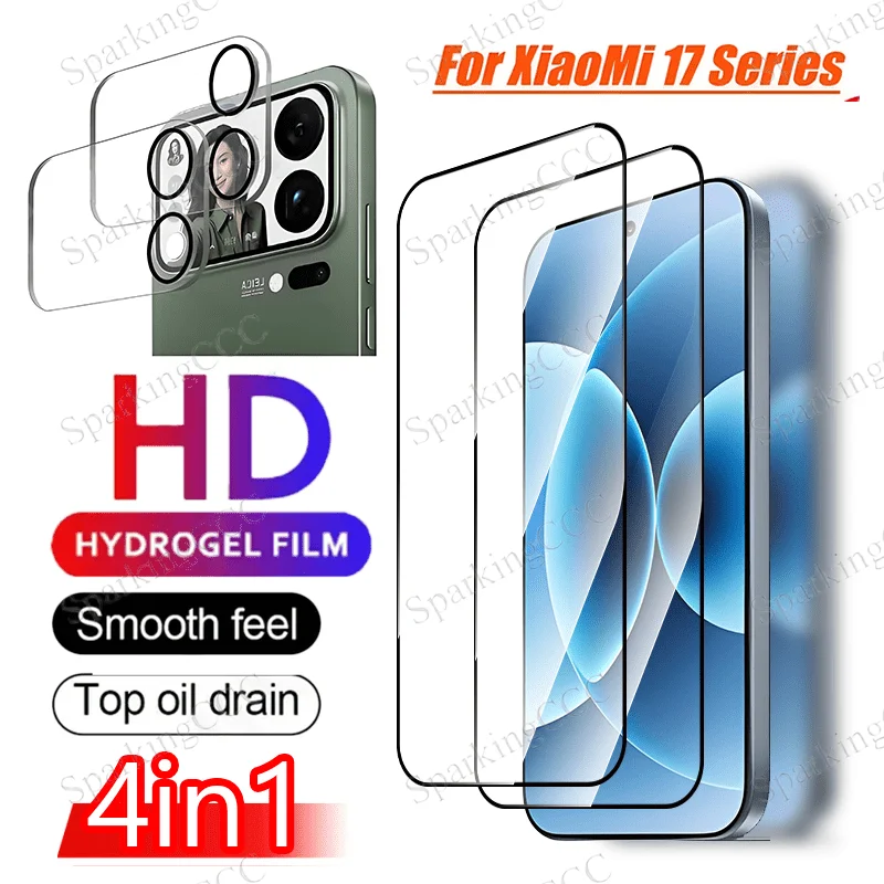 4in1 for xiaomi17/xiaomi17 Pro/17Promax Ultra HD Tempered Glass Screen Protector - True Touch Sensitivity, Smooth Touch Feeling
4in1 for xiaomi17/xiaomi17 Pro/17Promax Ultra HD Tempered Glass Screen Protector - True Touch Sensitivity, Smooth Touch Feeling