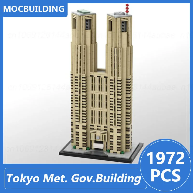 Здание столичного правительства Токио (точи) Масштаб 1:800 Япония блоки Moc Diy Сборные кирпичи архитектурная модель игрушки
Здание столичного правительства Токио (точи) Масштаб 1:800 Япония блоки Moc Diy Сборные кирпичи архитектурная модель игрушки