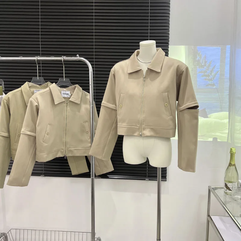 Women's Vintage Cargo Jacket Comfortable Short Baggy Women's Work Aesthetic Coat Lady Jacket
Women's Vintage Cargo Jacket Comfortable Short Baggy Women's Work Aesthetic Coat Lady Jacket
