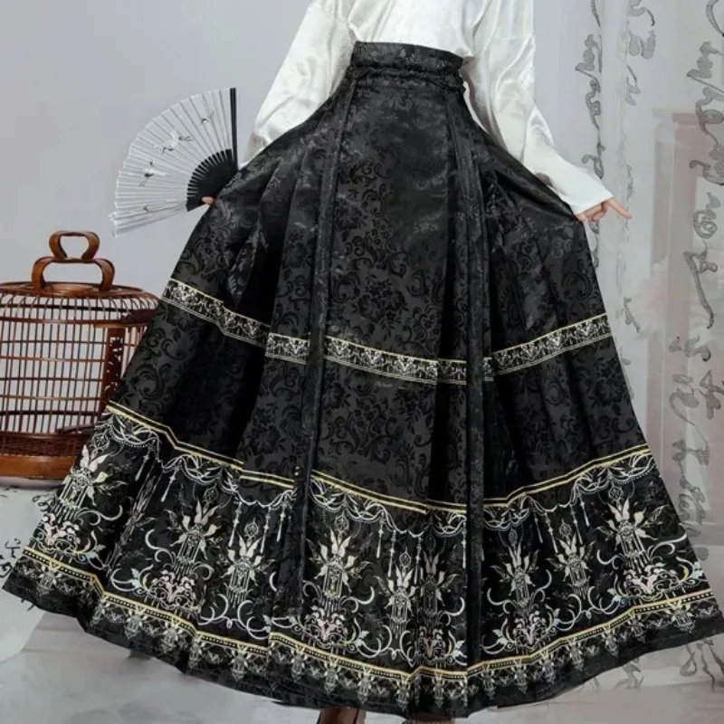 20.25 million Halloween Hanfu Modern Style Women's Horse Skirt Chinese Vintage Clothing Horse Skirt Daily
20.25 million Halloween Hanfu Modern Style Women's Horse Skirt Chinese Vintage Clothing Horse Skirt Daily
