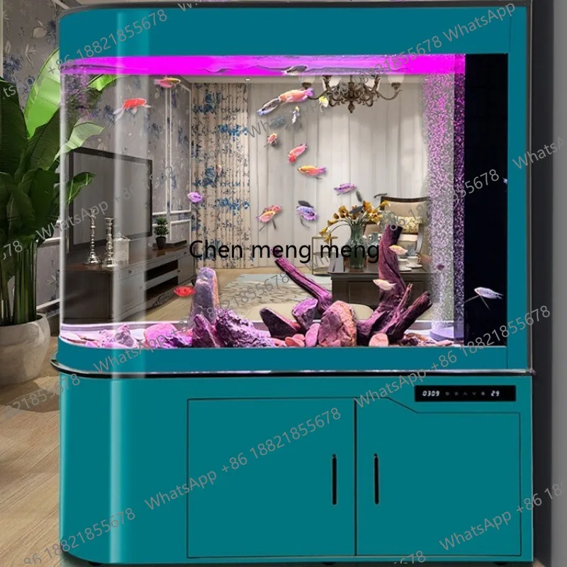 Dry and wet separation bottom filter fish tank living room screen fish tank household water free
Dry and wet separation bottom filter fish tank living room screen fish tank household water free