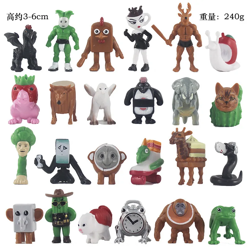 24Pcs Italian Brainrot Tung Sahur Figures Doll Tralalero Tralala Bombardino Crocodilo Shimpanzini Bananini The 4 GenerationToy
24Pcs Italian Brainrot Tung Sahur Figures Doll Tralalero Tralala Bombardino Crocodilo Shimpanzini Bananini The 4 GenerationToy