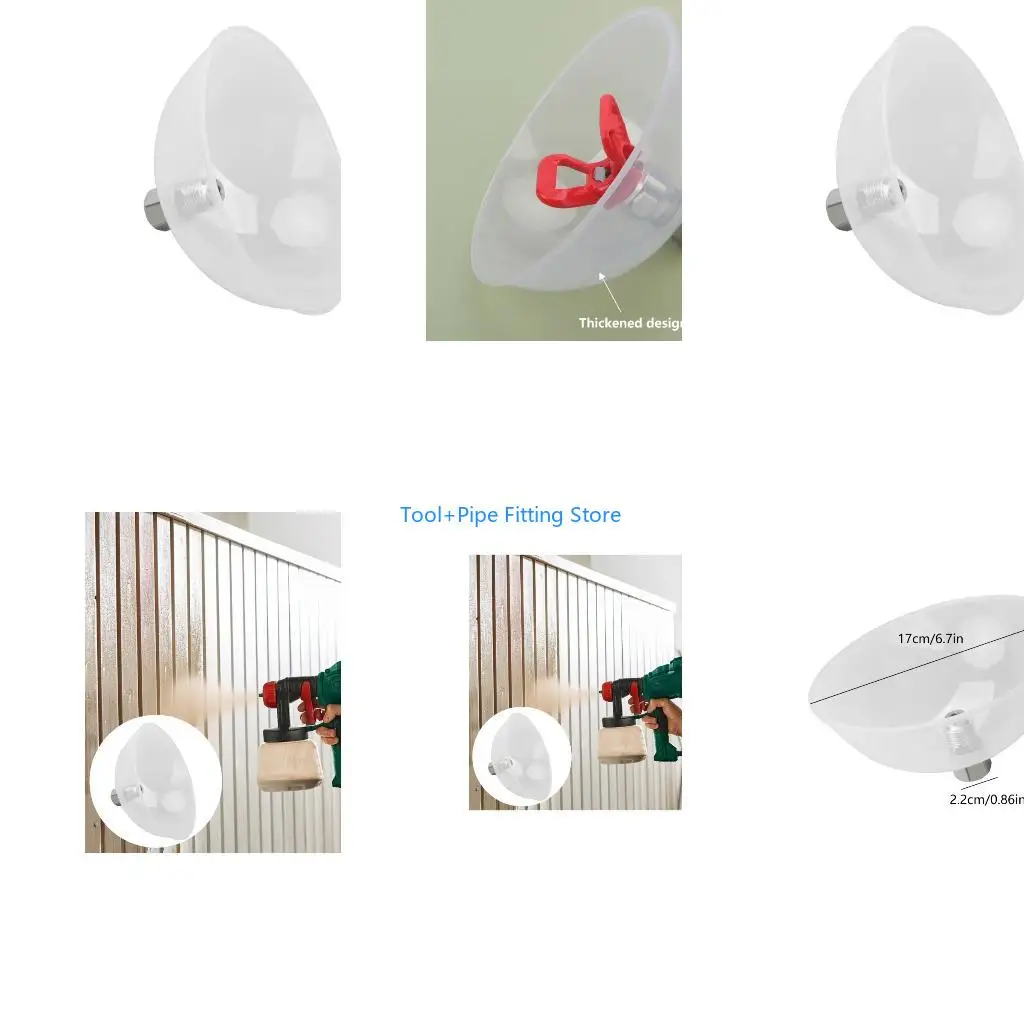 F92B Plastic Windproof Sprayed Airless Paint Sprayer Nozzle Guard Impact Resistant Airless Sprayer Cover Easy to Use
F92B Plastic Windproof Sprayed Airless Paint Sprayer Nozzle Guard Impact Resistant Airless Sprayer Cover Easy to Use