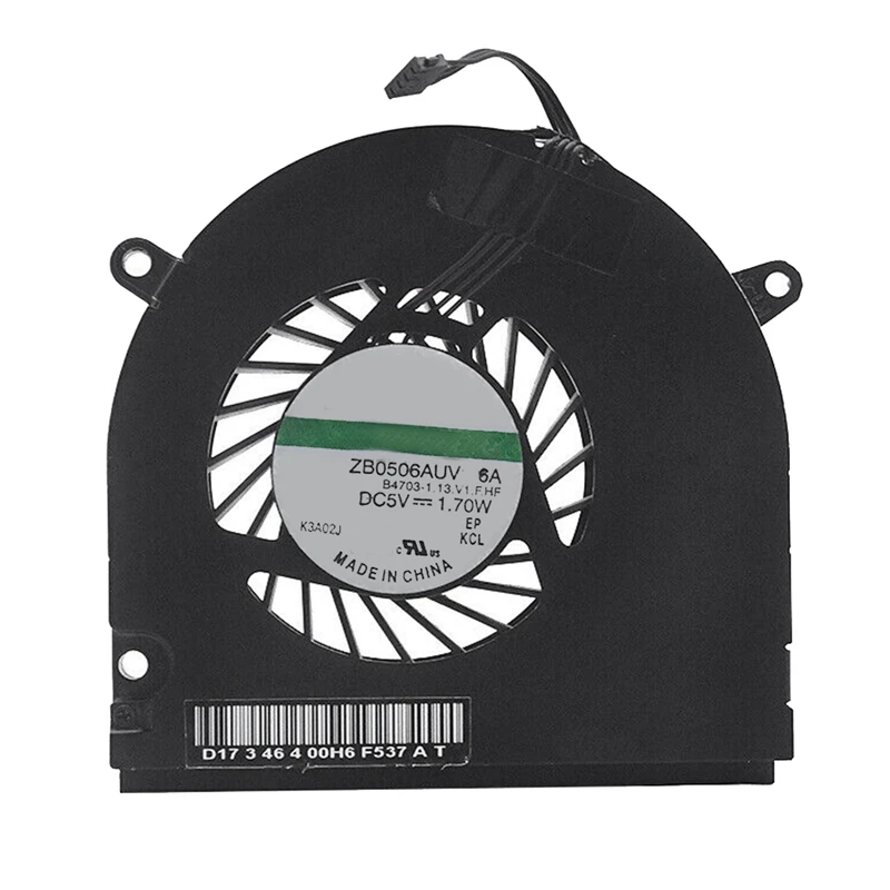CPU Cooling Fan For APPLE Pro 13 Inch MB466 MB470 MB990 MB991 A1278 A1342 CPU Cooling Fan
CPU Cooling Fan For APPLE Pro 13 Inch MB466 MB470 MB990 MB991 A1278 A1342 CPU Cooling Fan