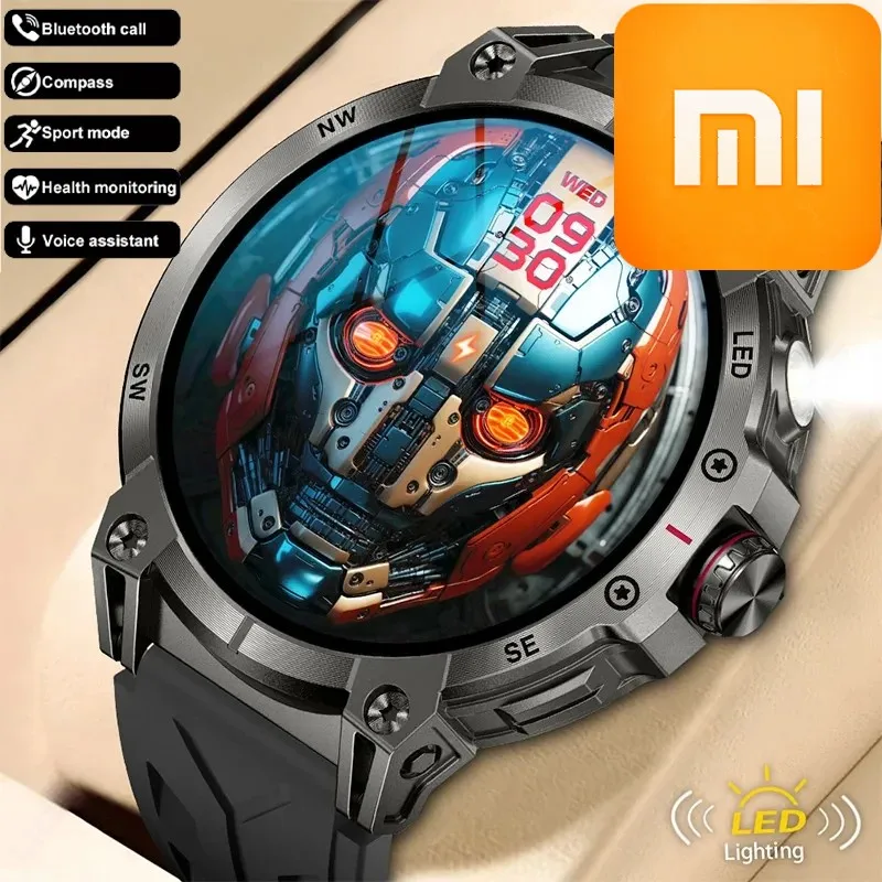 Умные часы XIAOMI с фонариком для активного отдыха, 1,85-дюймовый HD-экран, GPS-компас, Bluetooth, фитнес-трекер, водонепроницаемость IP68
Умные часы XIAOMI с фонариком для активного отдыха, 1,85-дюймовый HD-экран, GPS-компас, Bluetooth, фитнес-трекер, водонепроницаемость IP68