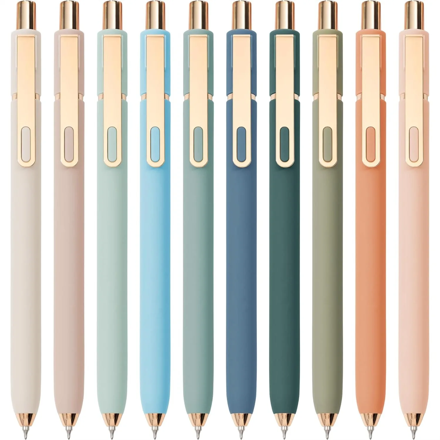 Gel Pens Black Ink 0.5mm Fine Point Smooth Writing Retractable Pens with Metal Clip for Office School Supplies 10 Pack
Gel Pens Black Ink 0.5mm Fine Point Smooth Writing Retractable Pens with Metal Clip for Office School Supplies 10 Pack