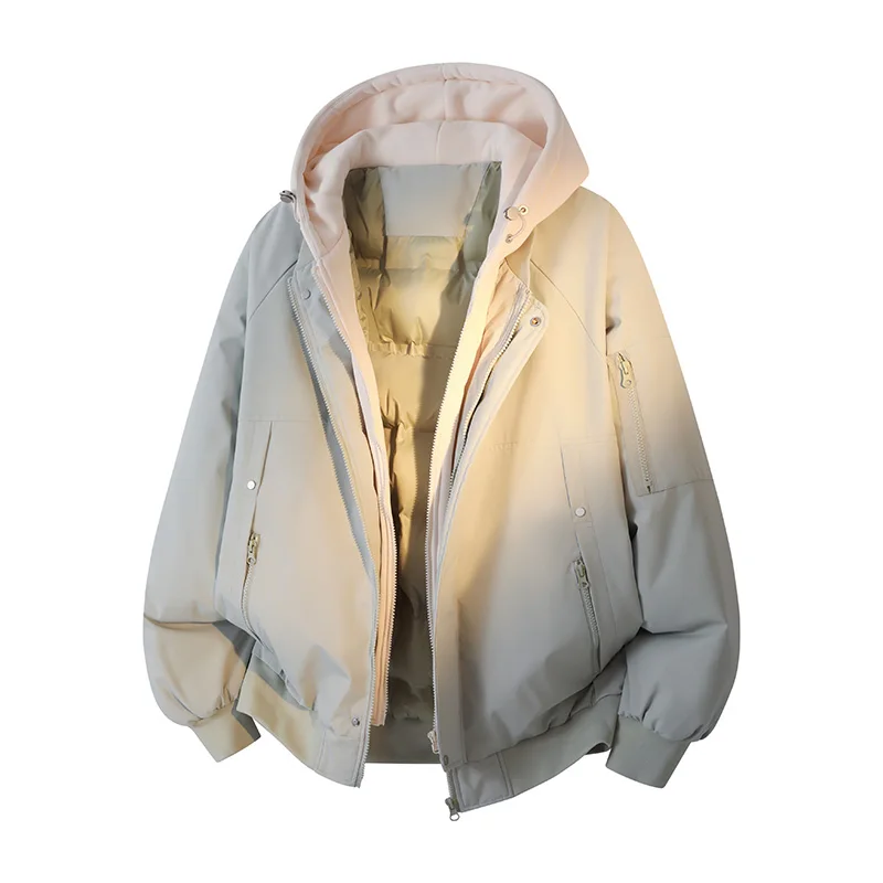 Зимняя мужская куртка, искусственная утолщенная парка, модная однотонная парка с капюшоном, мужская уличная свободная универсальная удобная теплая куртка
Зимняя мужская куртка, искусственная утолщенная парка, модная однотонная парка с капюшоном, мужская уличная свободная универсальная удобная теплая куртка