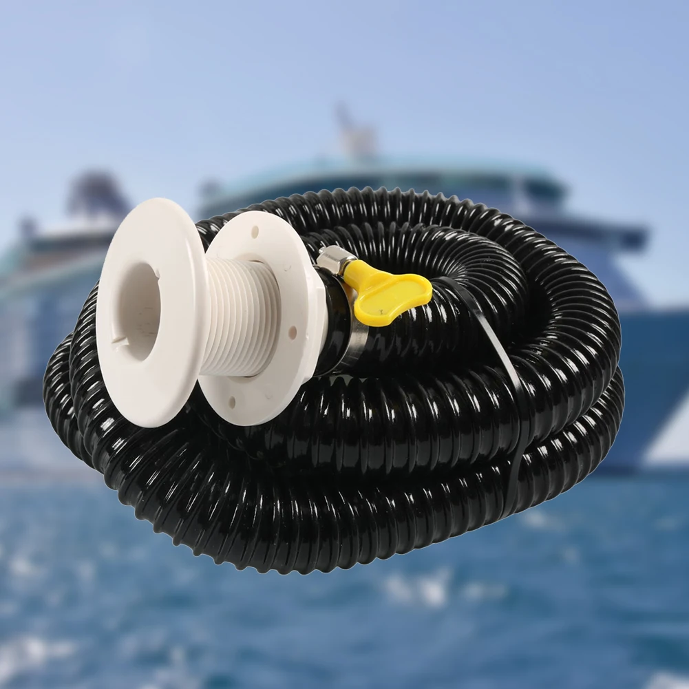 Bilge Pump Hose Installation Kit PVC Complete Bilge Pumps Installation Kit 2pcs Clamps 6ft Hose Thru Hull Connector for Boats
Bilge Pump Hose Installation Kit PVC Complete Bilge Pumps Installation Kit 2pcs Clamps 6ft Hose Thru Hull Connector for Boats