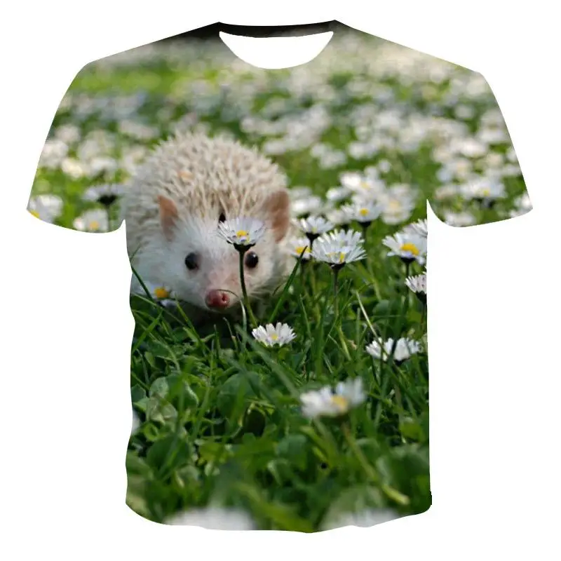Tide Fashion Summe Hedgehog Picture Men's T-shirt Casual Print Tees Hip Hop Personality Round Neck Short Sleev Tops
Tide Fashion Summe Hedgehog Picture Men's T-shirt Casual Print Tees Hip Hop Personality Round Neck Short Sleev Tops