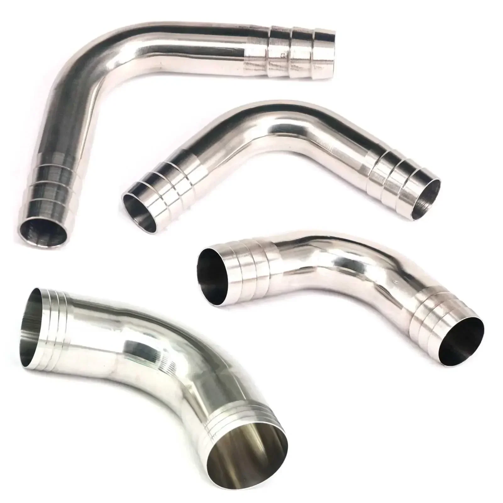 Fit Tube I.D 12.7/16/19/22/25-89mm 304 Stainless Steel Sanitary 90 Degree Elbow Pipe Fitting Hose Barb Connnector
Fit Tube I.D 12.7/16/19/22/25-89mm 304 Stainless Steel Sanitary 90 Degree Elbow Pipe Fitting Hose Barb Connnector