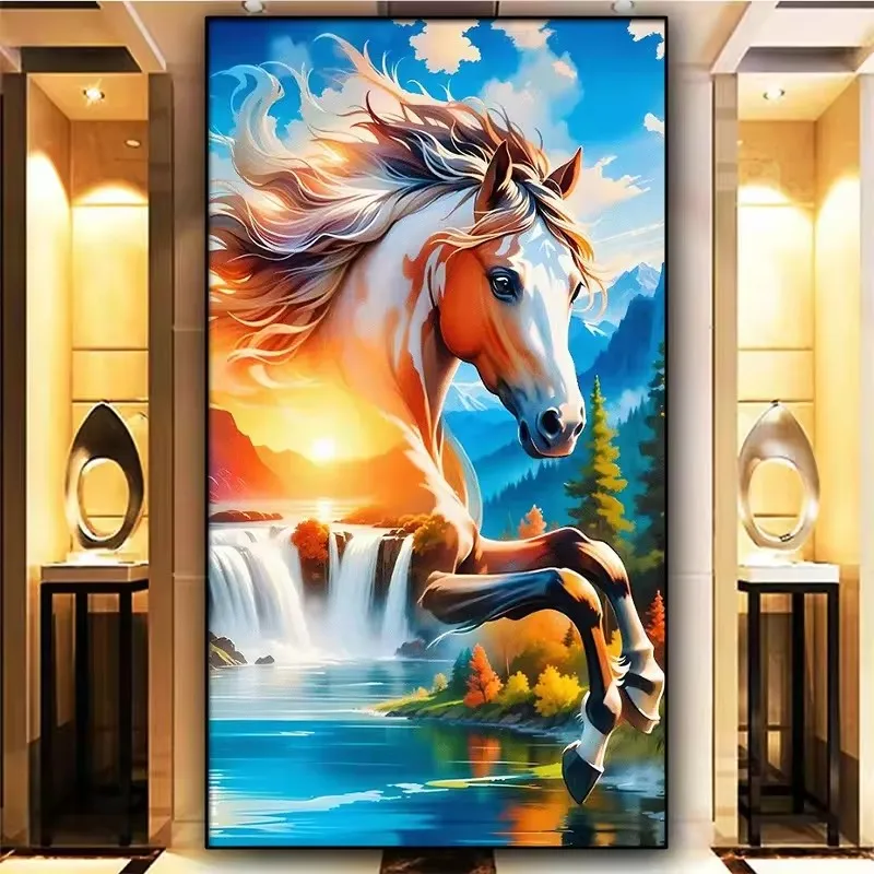 Amazing Landscape Waterfall Horse Diy Diamond Painting New 2026 5D Full Round Square Diamond Art Mosaic Craft For Office Decor
Amazing Landscape Waterfall Horse Diy Diamond Painting New 2026 5D Full Round Square Diamond Art Mosaic Craft For Office Decor