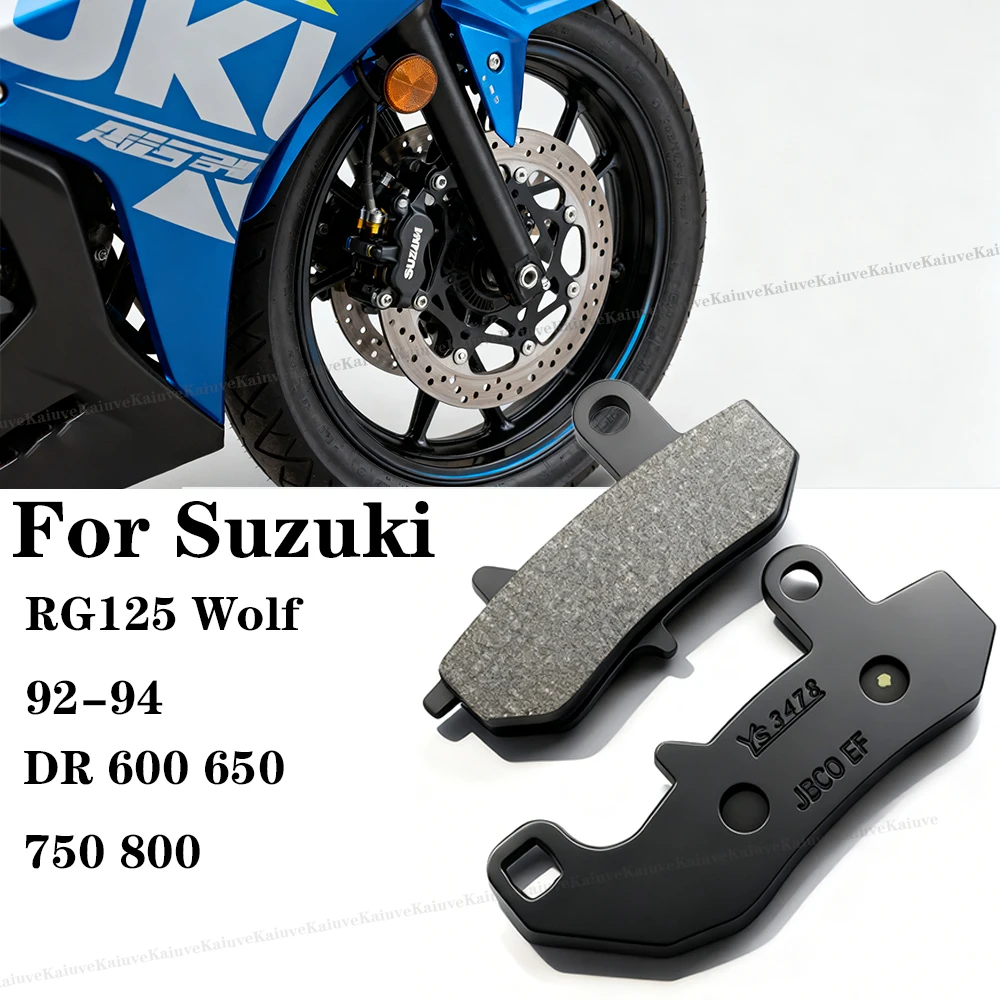 2PCS Motorcycle Brake Pads Ceramic For SUZUKI RG125 Wolf 92-94 DR 600 650 750 800 Front and Rear Brake Pads System Accessories
2PCS Motorcycle Brake Pads Ceramic For SUZUKI RG125 Wolf 92-94 DR 600 650 750 800 Front and Rear Brake Pads System Accessories