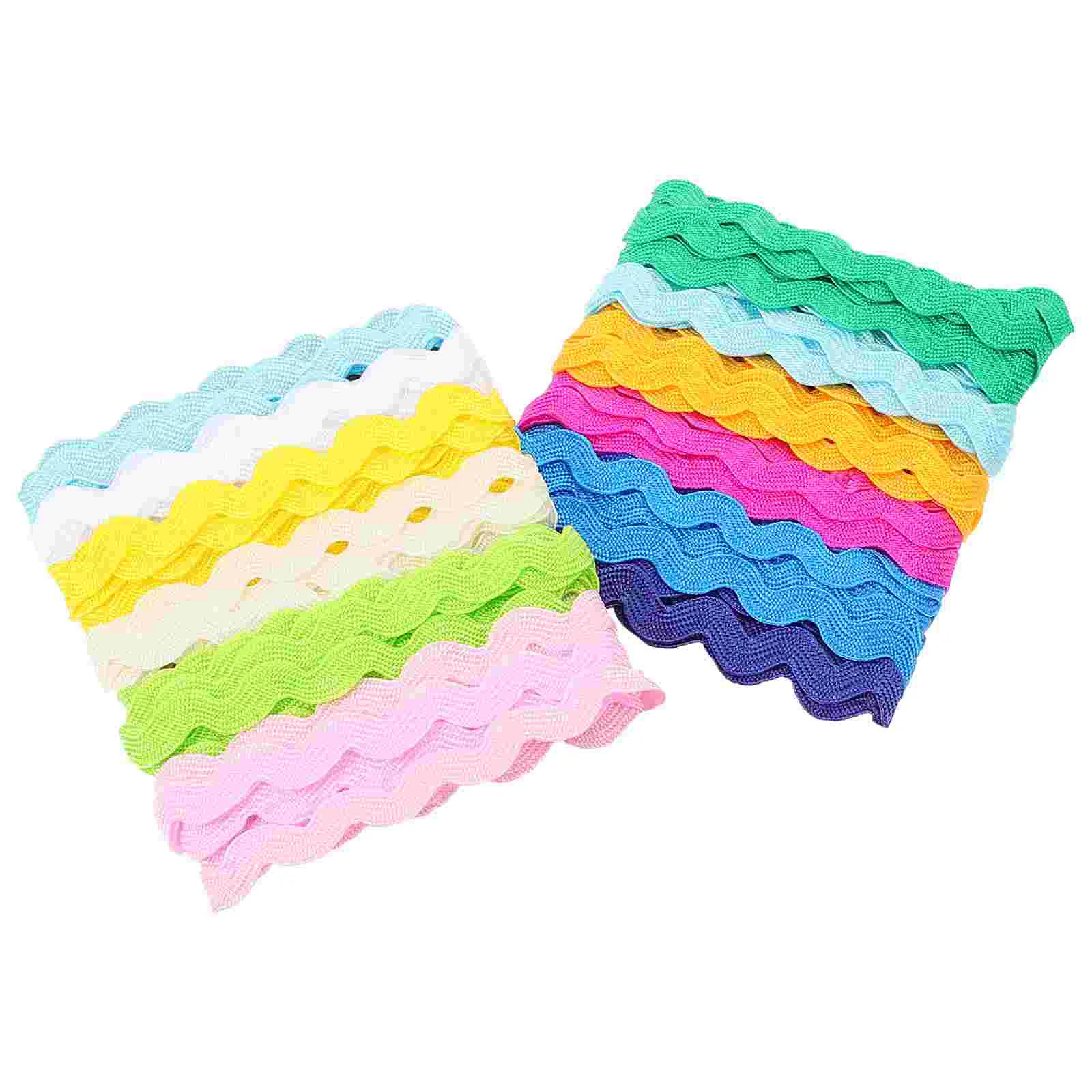 2 Roll Ribbons for Crafts Shape Colorful Lace Wavy Fabric Tassels Accessories DIY Clothing Baby
2 Roll Ribbons for Crafts Shape Colorful Lace Wavy Fabric Tassels Accessories DIY Clothing Baby