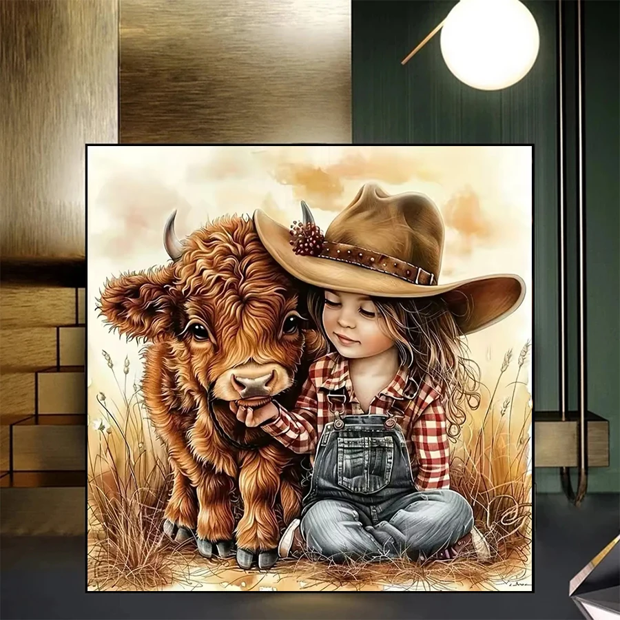 5D DIY милая ковбойская девушка животное корова полная дрель набор для алмазной вышивки новый алмазная живопись вышивка крестиком мозаика искусство
5D DIY милая ковбойская девушка животное корова полная дрель набор для алмазной вышивки новый алмазная живопись вышивка крестиком мозаика искусство