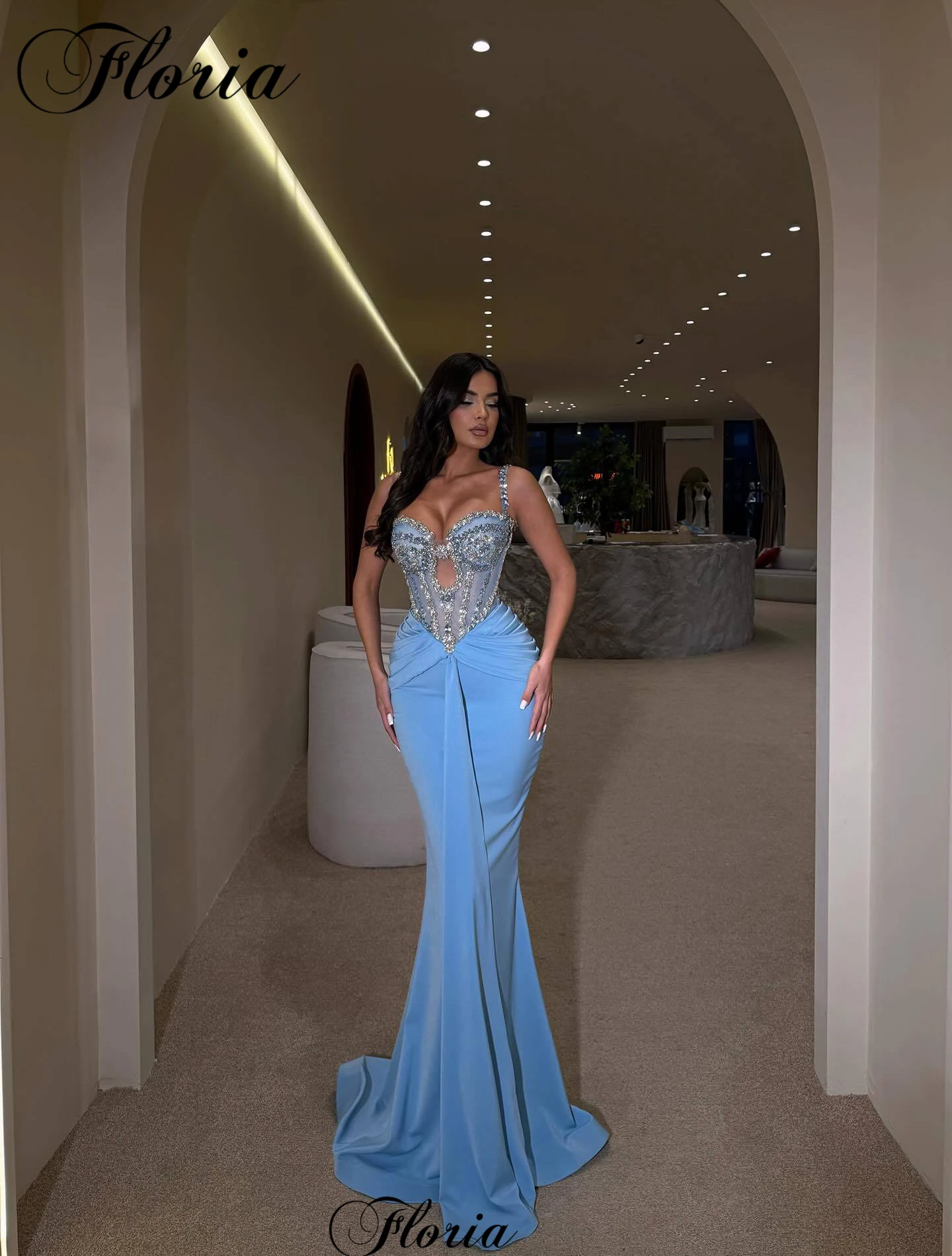 Summer Beach Blue Cocktail Dresses Sexy Spaghetti Prom Dresses Mermaid Birthday Dresses For Women Vestidos Femenino Customized
Summer Beach Blue Cocktail Dresses Sexy Spaghetti Prom Dresses Mermaid Birthday Dresses For Women Vestidos Femenino Customized