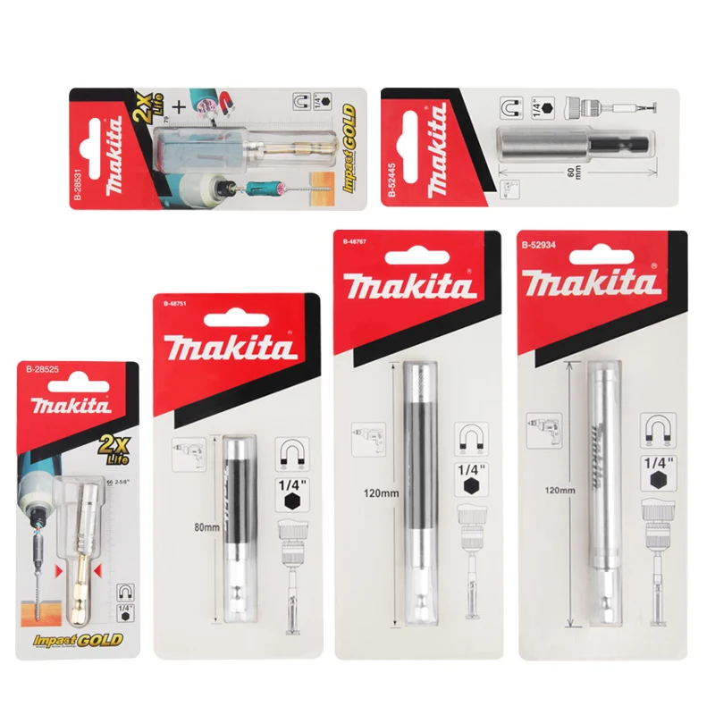 Makita Screwdriver Hexagonal Handle Rod Bracket 6.35mm Quick-release Self-locking Strong Magnetic Extension Rod
Makita Screwdriver Hexagonal Handle Rod Bracket 6.35mm Quick-release Self-locking Strong Magnetic Extension Rod