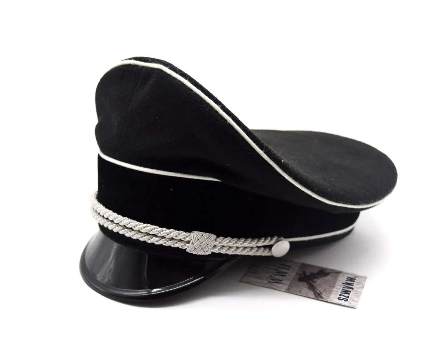 Cosplay German Elite Officer's Wool Visor Hat Sweat Ring Made Leather Reenactment
Cosplay German Elite Officer's Wool Visor Hat Sweat Ring Made Leather Reenactment