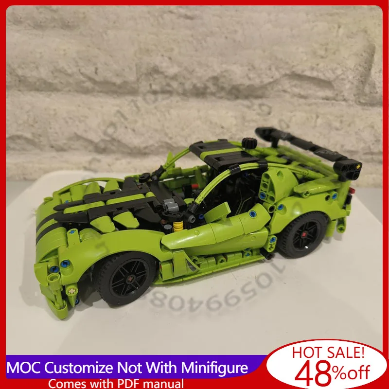 Конструктор 765 деталей Speed Hypercar 42161 Viper MOC, модульный, популярный, простой в сборке, технология DIY, подарок
Конструктор 765 деталей Speed Hypercar 42161 Viper MOC, модульный, популярный, простой в сборке, технология DIY, подарок