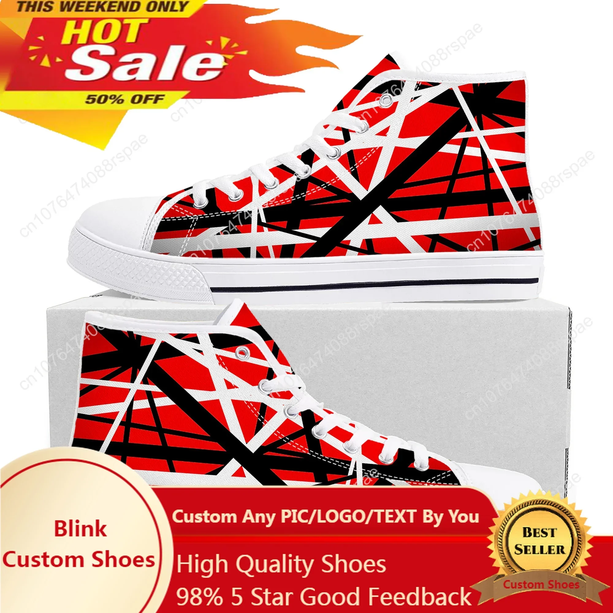 Van Evh 5150 Stripes Halen High Top Sneakers Men Women Teenager High Quality Canvas Sneaker 1984 Casual Couple Shoes
Van Evh 5150 Stripes Halen High Top Sneakers Men Women Teenager High Quality Canvas Sneaker 1984 Casual Couple Shoes