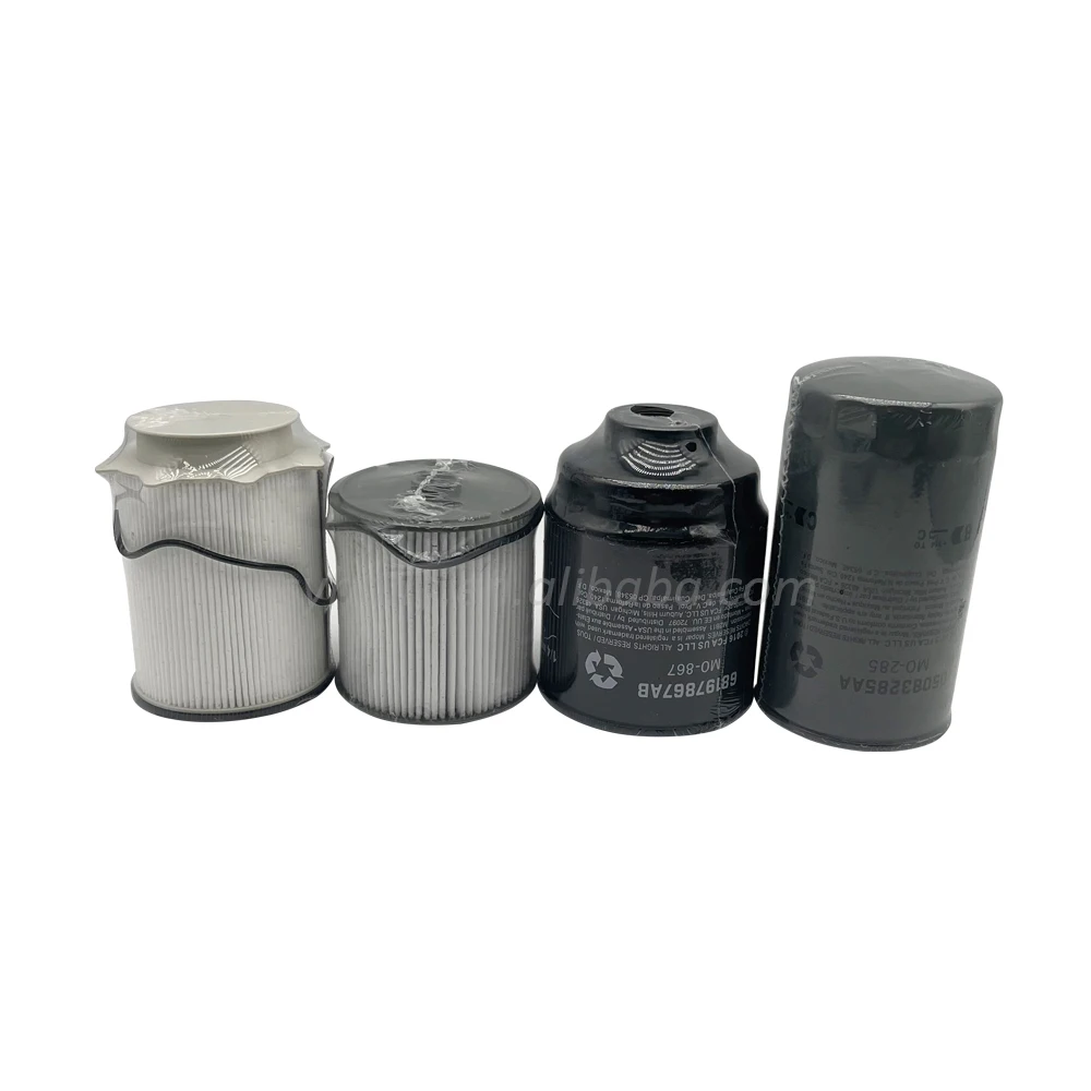 Used For Mopar Fuel Filter & Oil Set 05083285AA 68197867AB 68157291AA 68436631AA 2019-2021 Ram 2500 3500 4500 6.7L Engine
Used For Mopar Fuel Filter & Oil Set 05083285AA 68197867AB 68157291AA 68436631AA 2019-2021 Ram 2500 3500 4500 6.7L Engine